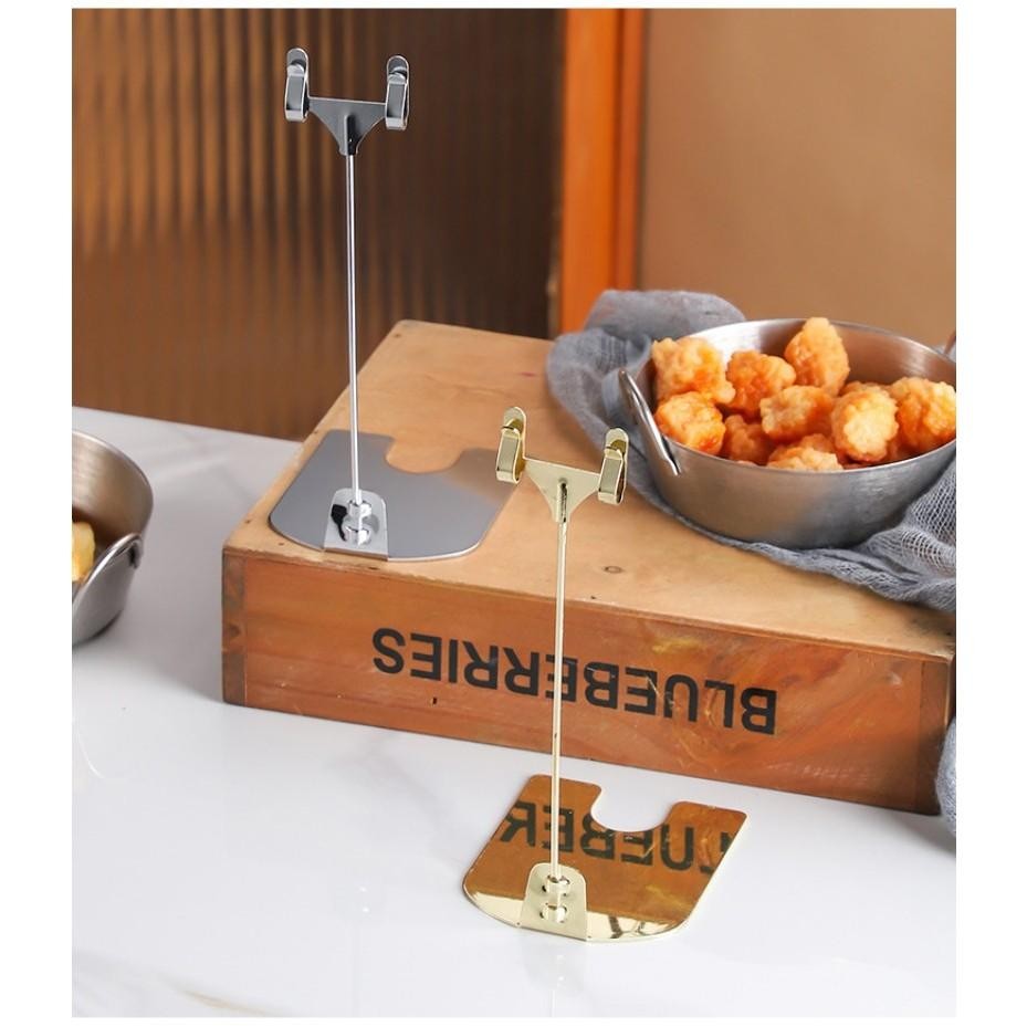 

10Cm Table Menu Stand /Stand Card Holder Price Holder Price Tag Stand Untuk Toko Roti/Kedai Kopi/Restoran