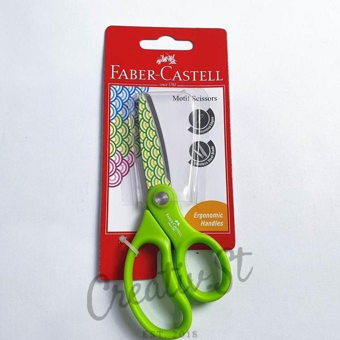 

Promo !!! Faber Castell Faber-Castell Motif Scissors Warna