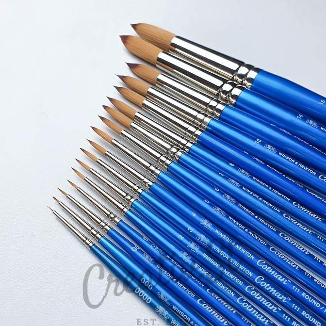 

Promo !!! Winsor & Newton Cotman Artist Sikat Bundar Seri 111
