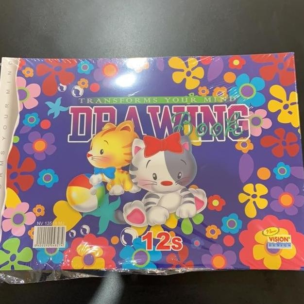 

Terlaris !!! Vision Buku Gambar Murah A4 Drawing Book 21 X 30 Cm