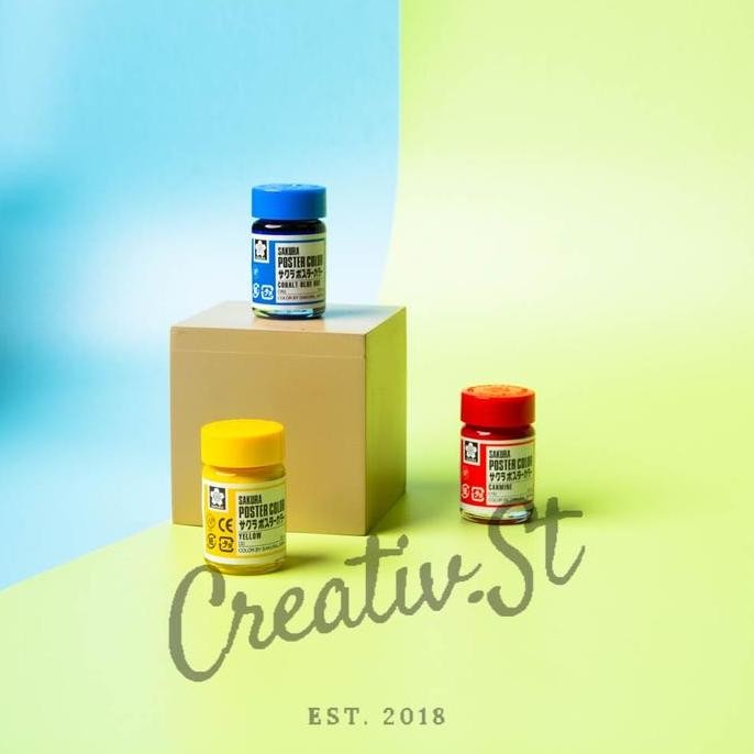 

Terlengkap !!! Sakura Cat Poster 30 Ml Poster Color