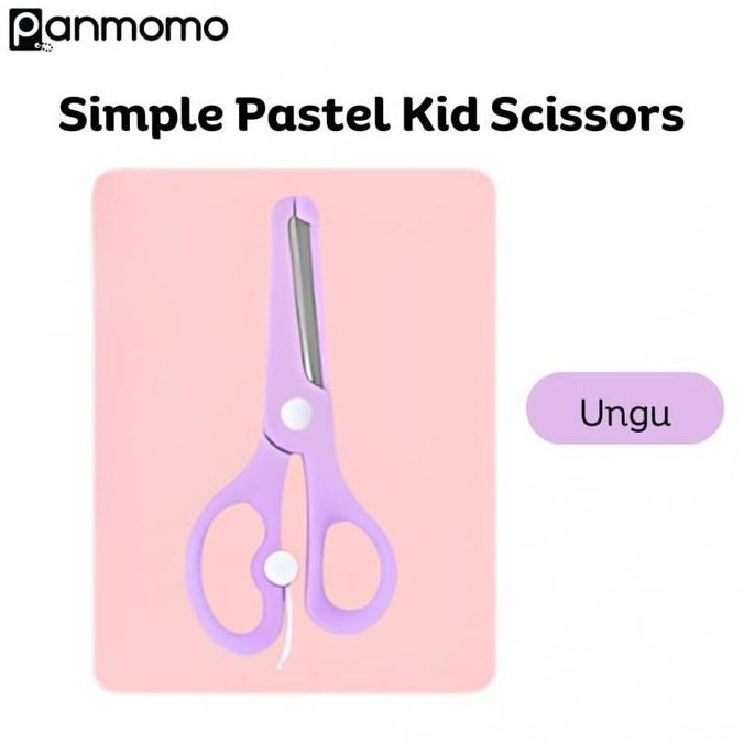 

Terlaris !!! Simple Pastel Kids Scissor [Creativ]