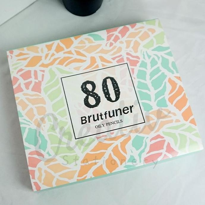 

New Arrival !!! Brutfuner Pensil Warna Oil Based 80 Warna Color Pencil