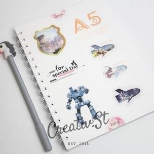 

Promo !!! [Creativ] Buku Tulis Spiral Alphabetic