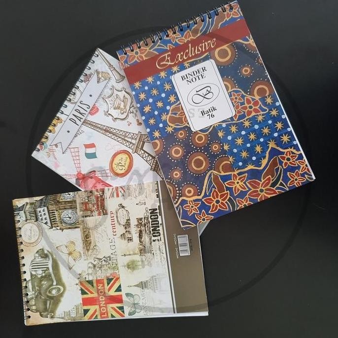 

Terlaris !!! Buku Notes Catatan Spiral Batik & Dunia Notebook Spiral Murah Paper