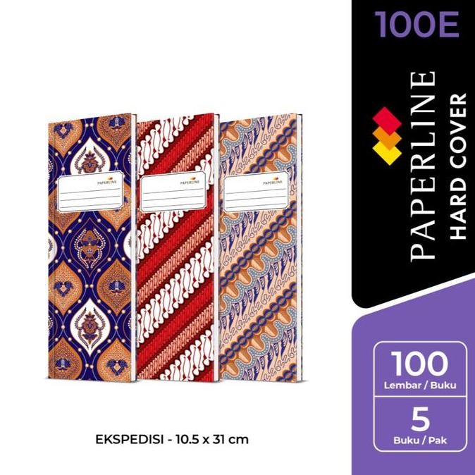 

Paperline Hard Cover Book 310 x 105mm Expedisi PPL HC 100 E