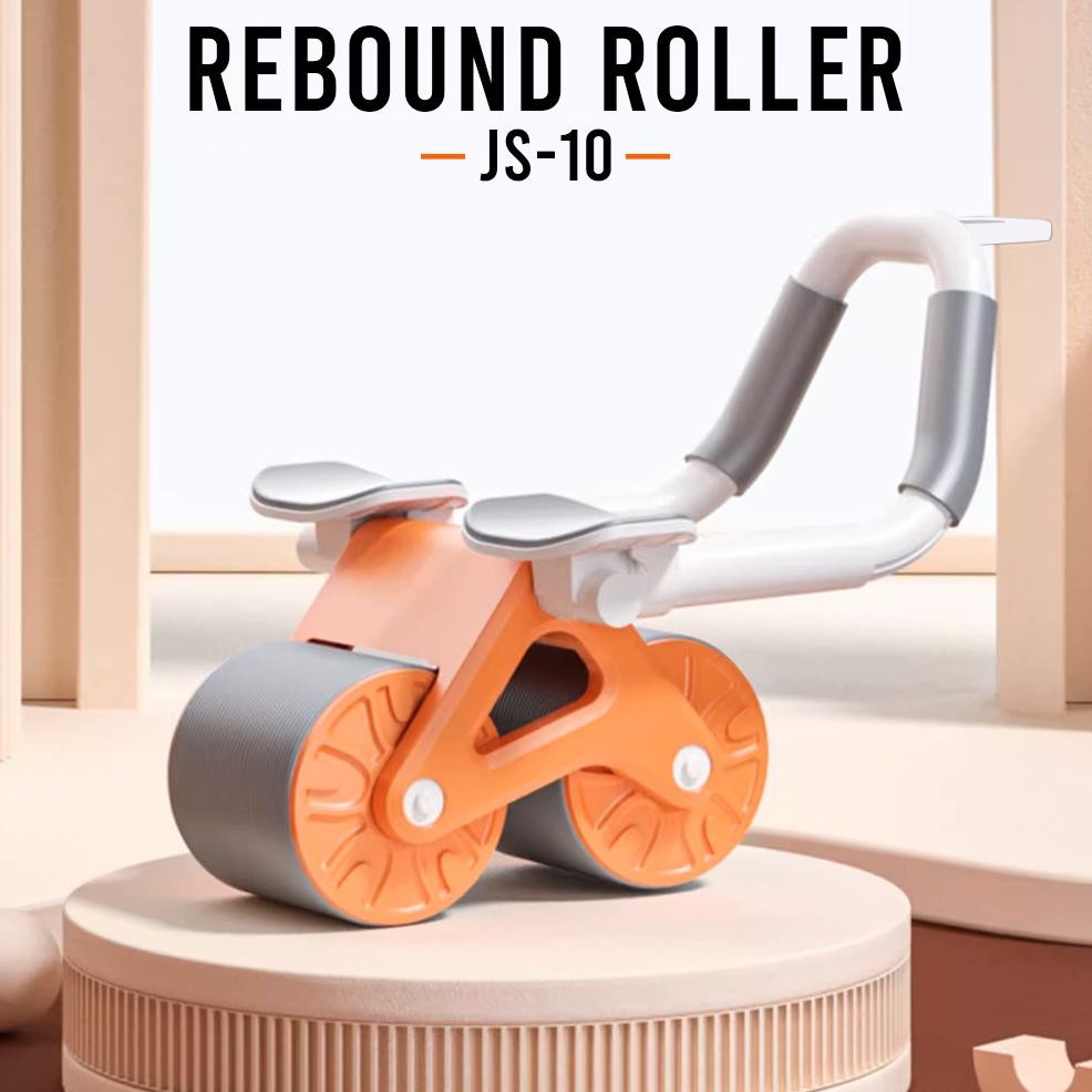 Alat Olahraga AB Roller Ab Wheel 2in1 Ab Roller Wheels Plank Trainer Rebound Roller -