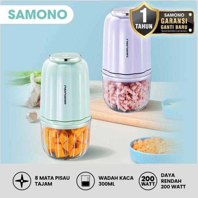 

Terlaris Samono Mini Food Chopper Multifungsi 200 Watt Kapasitas 300Ml Garansi Ganti Baru 1 Tahun Sw-C150S