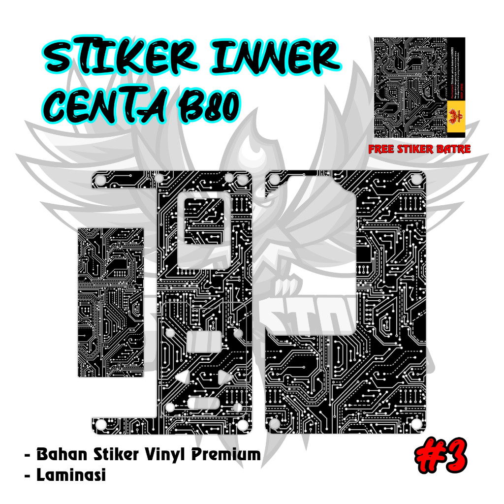 

Terlaris Presisi Stiker Be Delapan Puluh Part 4 B80 03 Casing/Stiker Panel Vynil Bisa Custom Dan COD