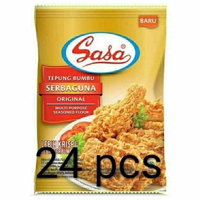 

Promo Tepung Bumbu Serbaguna Original Sasa 250Gr Per Dus(24Bks)