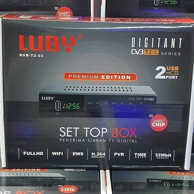 SET TOP BOX LUBY STB LUBY 03 DVB-T2-03