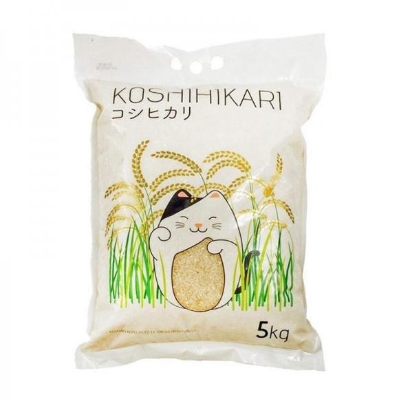 

Koshihikari Koshikari Beras Jepang Japonica untuk Sushi Onigiri - 5Kg