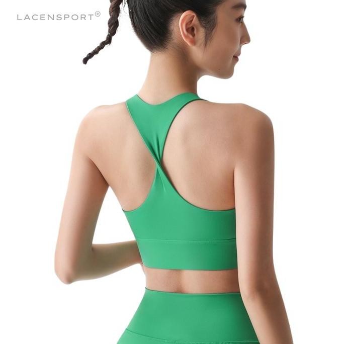 LACENSPORT - Sexy Jane Sport Bra Atasan Baju Olahraga Gym Senam Zumba Yoga Wanita Kaos SS