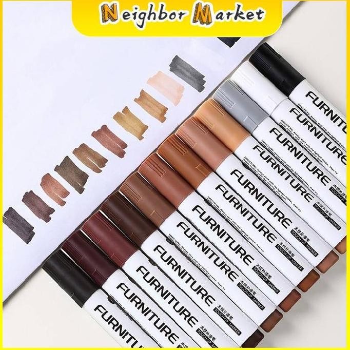 

Furniture Marker Spidol Repair Marker Penghilang Goresan Kayu - Furniture Touch Up Marker Untuk Reparasi Furnitur Kayu Perabot Tahan Air