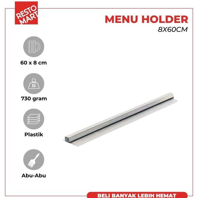 

Terlaris Bill Holder / Rak Penjepit Menu / Menu Holder 60Cm Restomart (1416902)