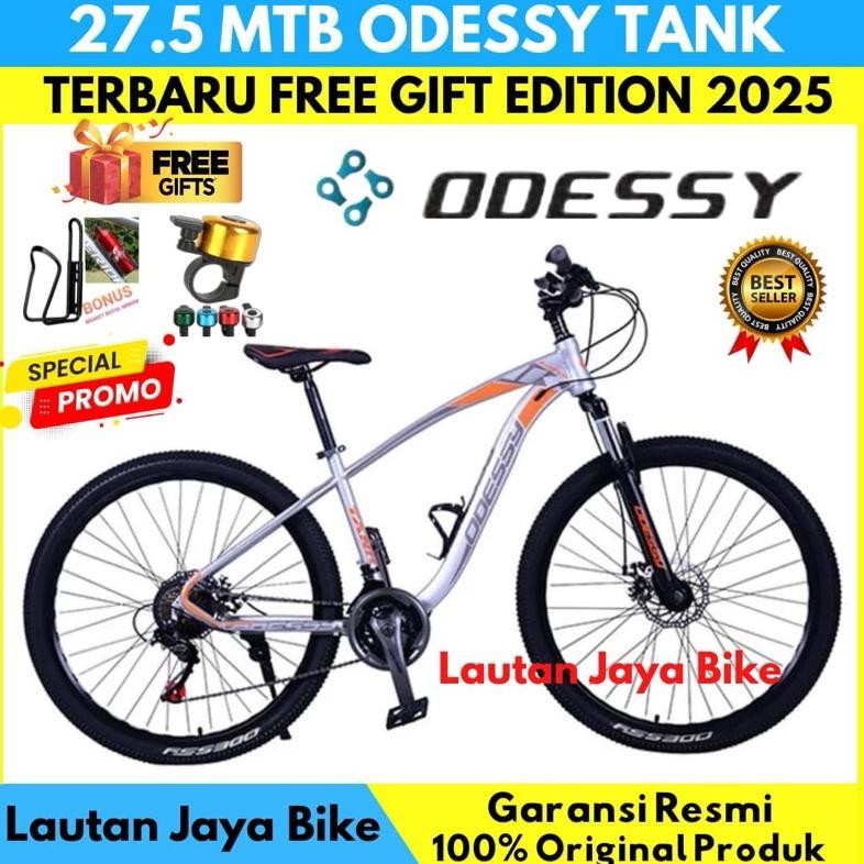 Sepeda Gunung 27.5 MTB ODESSY TANK Rem Discke Operangigi New