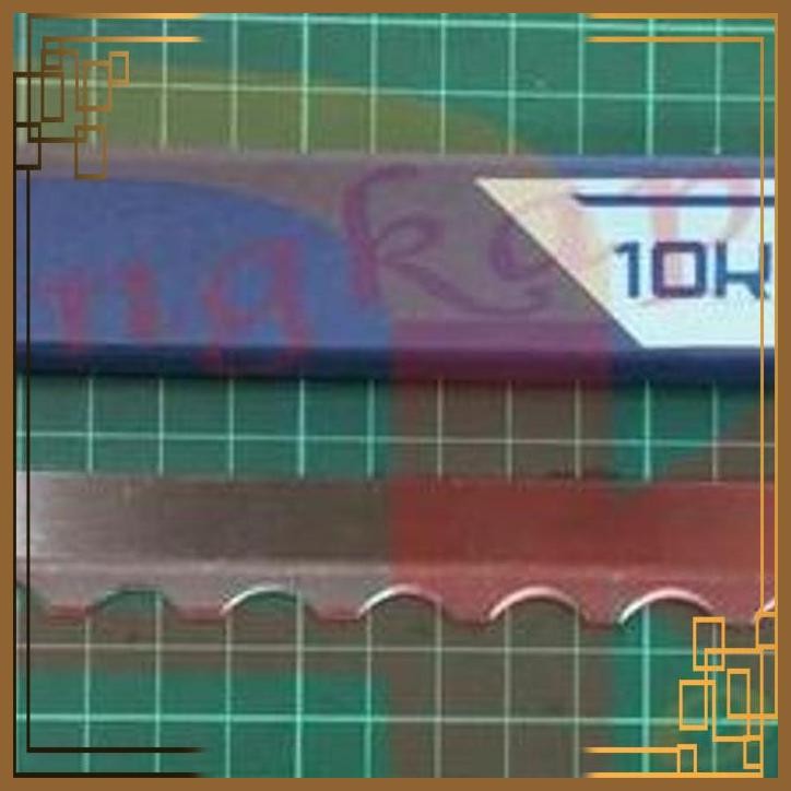 

[PGK] PISAU GELOMBANG/ WAVE MESIN POTONG STRAIGHT CUTTING 10" GOLDEN EAGLE