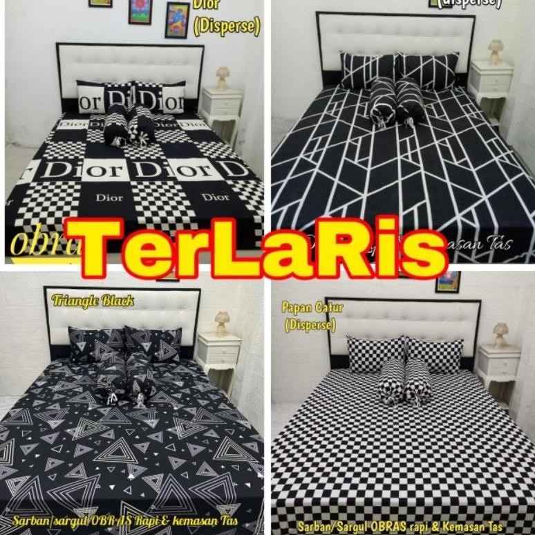 SPREI HITAM PUTIH ABSTRAK, sprei aesthetic, Sprei 180X200, Sprei 160x200, SPREI, AESTHETIC. SEPREI.