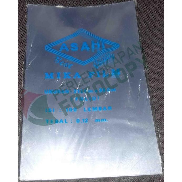 

Cover Mika jilid bening ASAHI Tebal 0.12 F4 murah