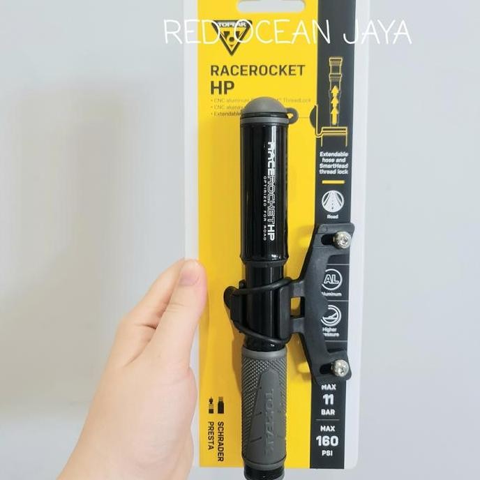 MURAH Minipump topeak race rocket 160pso mini pump pompa sepeda racerocket