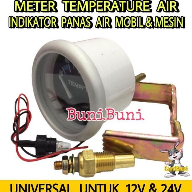 ready Meter Ampere Panas / Amper Meter Temperatur Suhu Air Untuk Mobil & Mesin (TANPA KABEL)
