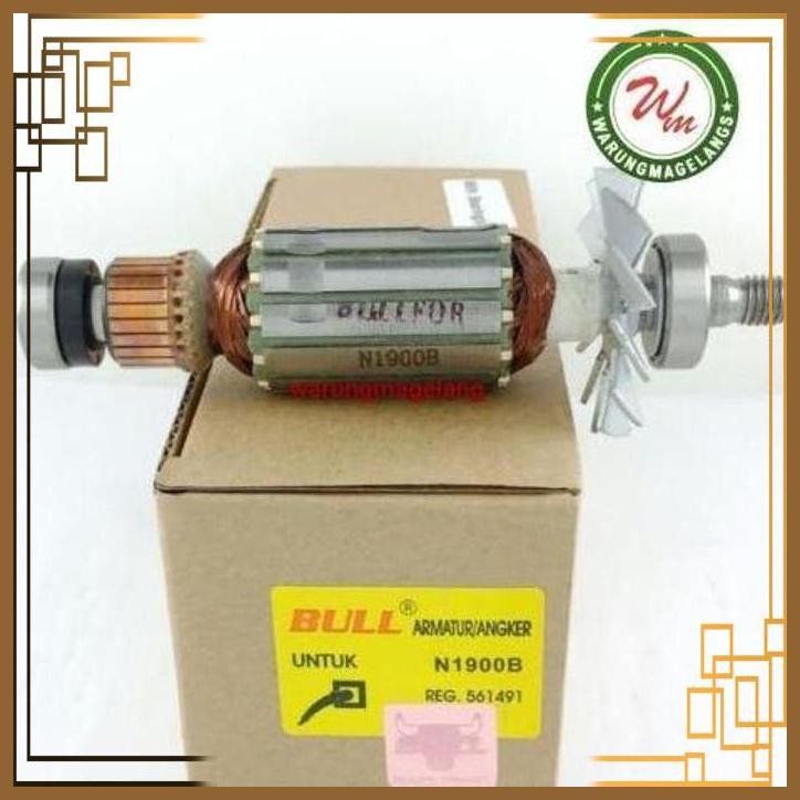 [WGM] ARMATUR BULL ANGKER FOR MESIN SERUT KETAM PASAH BL0900 BL 0900 SUGU