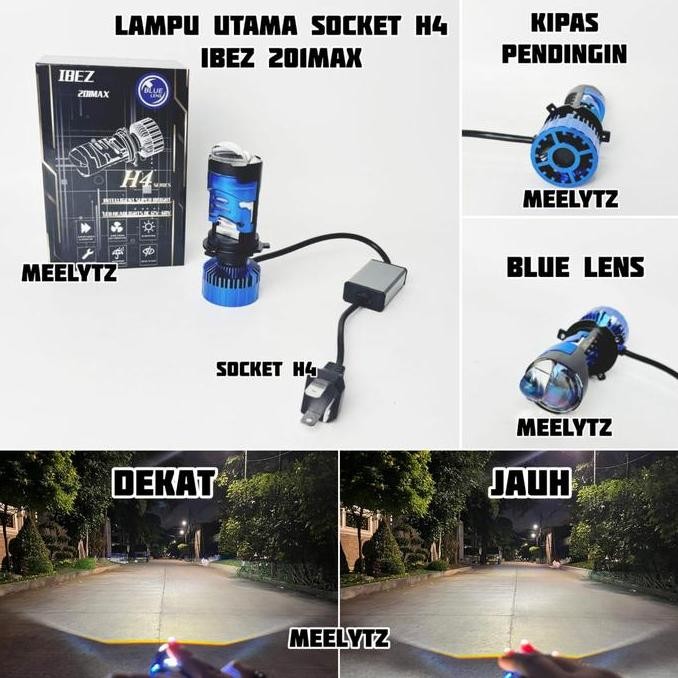 . IBEZ 201MAX - Lampu Utama LED H4