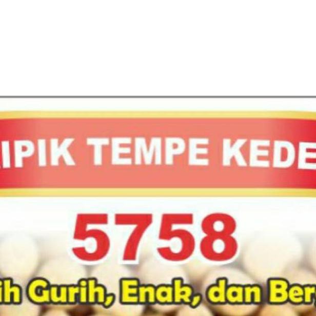 

Good Quality Keripik Tempe Kedelai 100 Gram