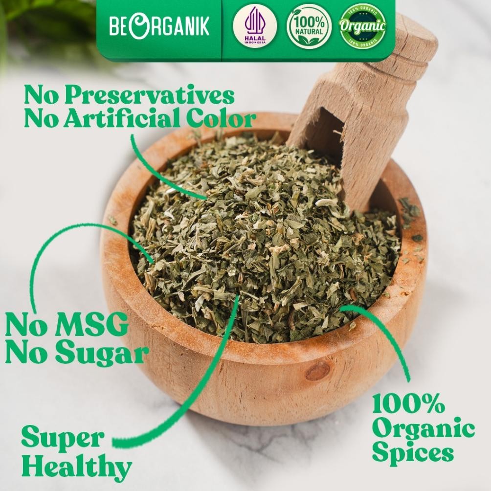 

Cocok Beorganik Dried Celery Flakes / Daun Seledri Kering