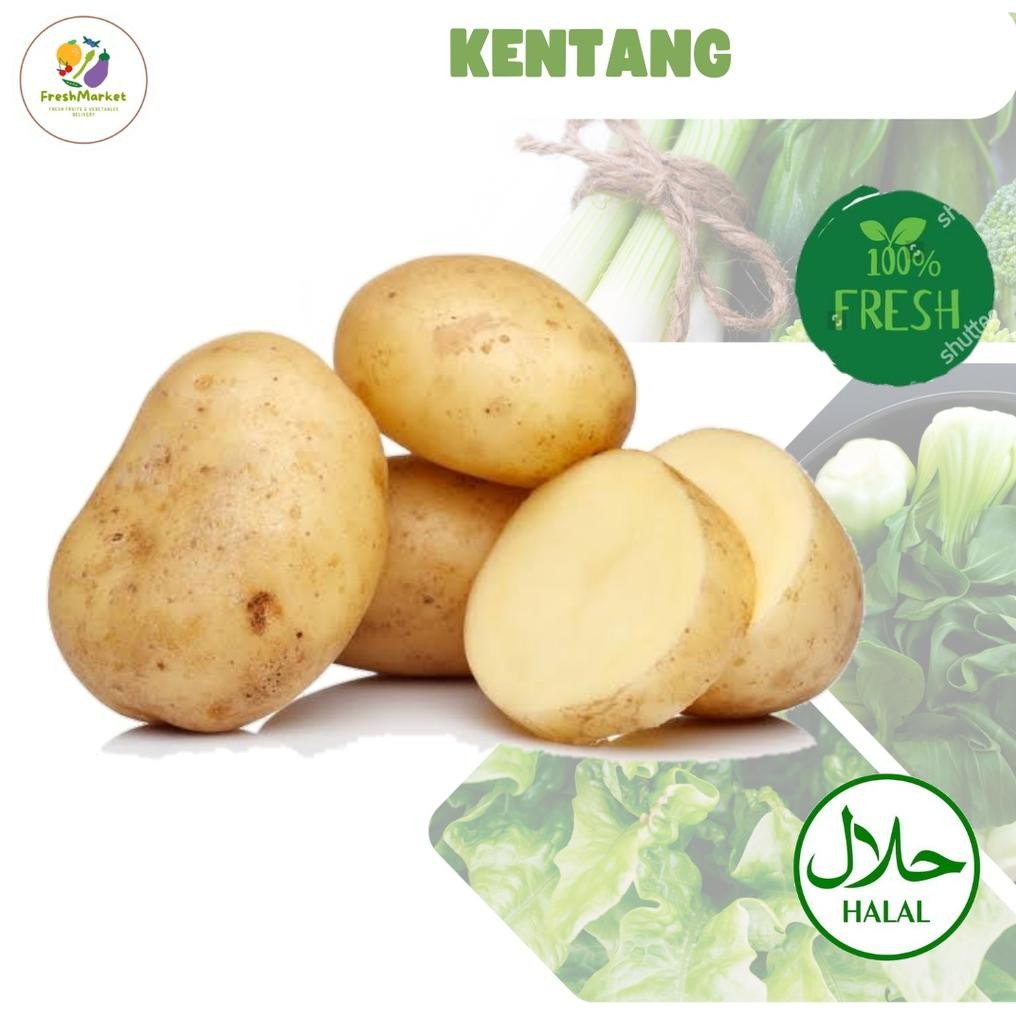 

Terlaris Kentang Sayuran Segar 1 Kg Freshmarketlampung