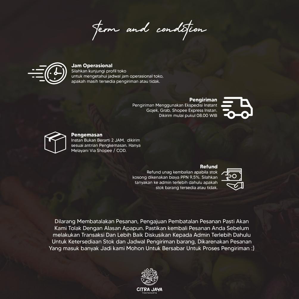 

Terlaris Daun Bawang / Loncang 100G - Citra Jaya Yogyakarta