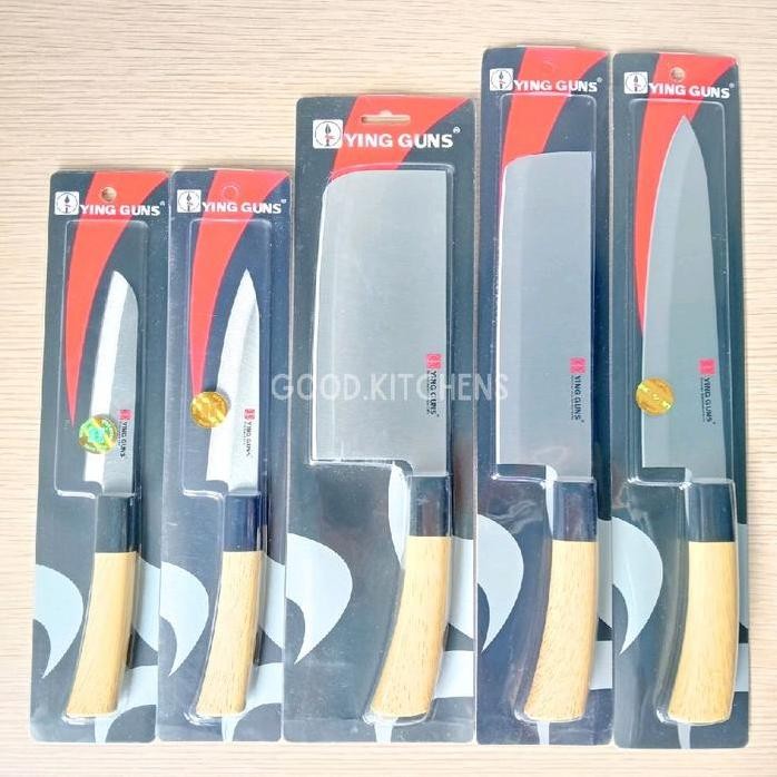 

Terlaris G103 Pisau Dapur Pisau Golok Super Tajam Pisau Daging Pisau Buah Pisau Ying Guns Original
