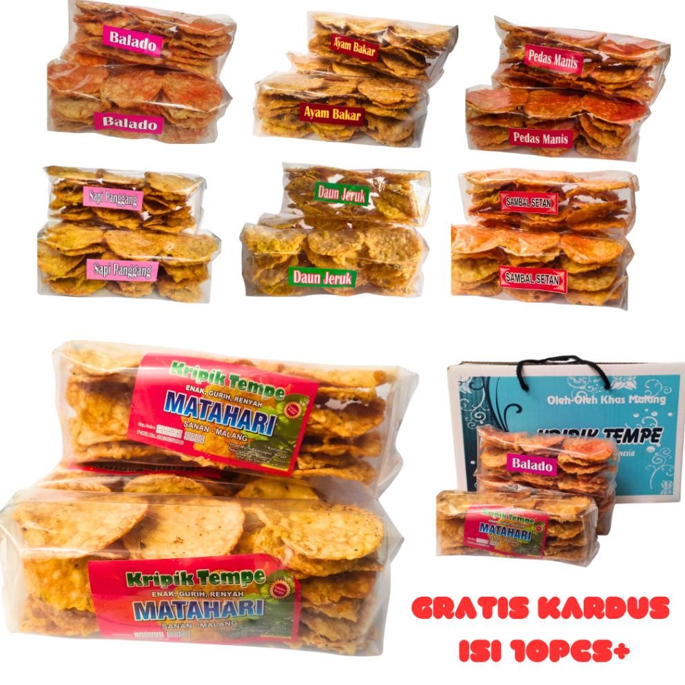 

Canggih Matahari Keripik Tempe Sanan Oleh Oleh Malang Novita