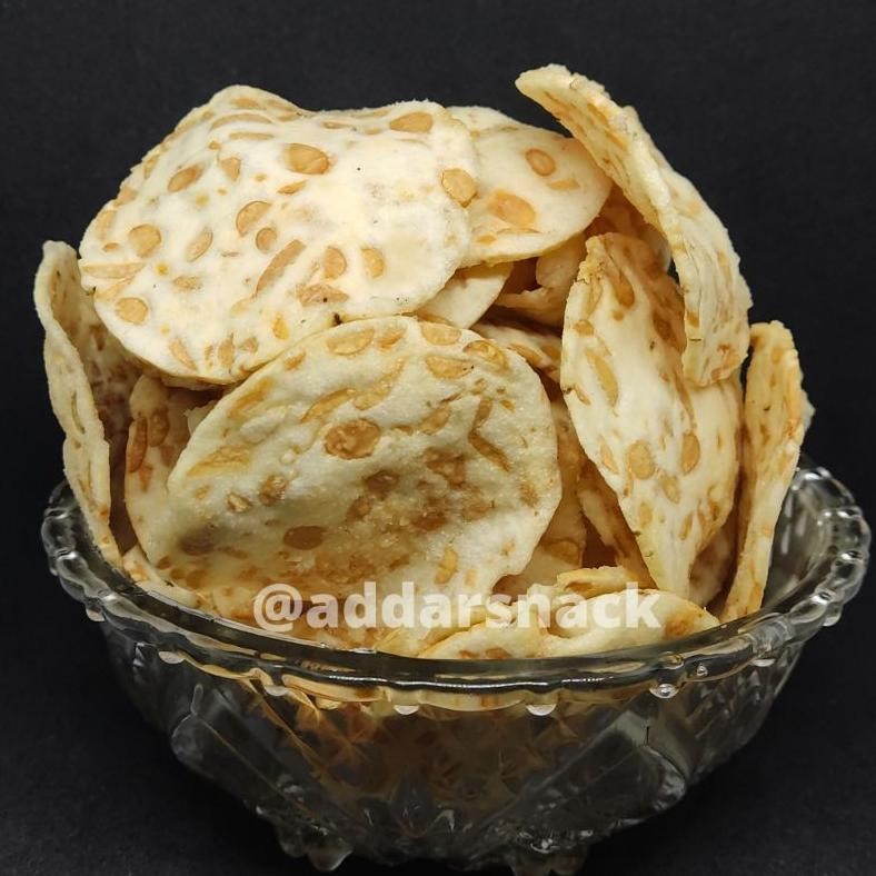 

Waktu Terbatas Tempe Sagu Renyah Gurih Netto 100Grm