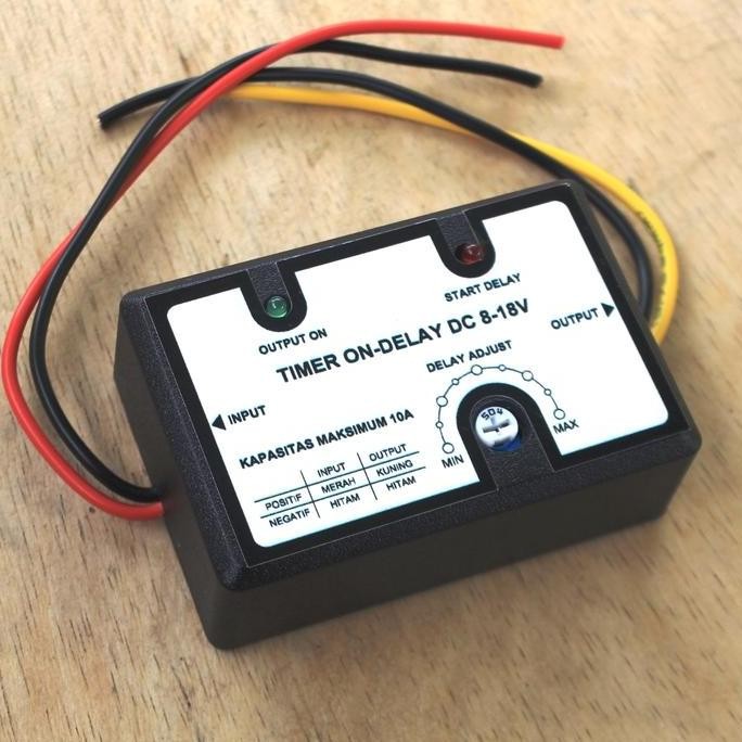 

Terlaris Timer On Delay Dc 12V Pengaman Proteksi Penunda Start 10A 8-18V