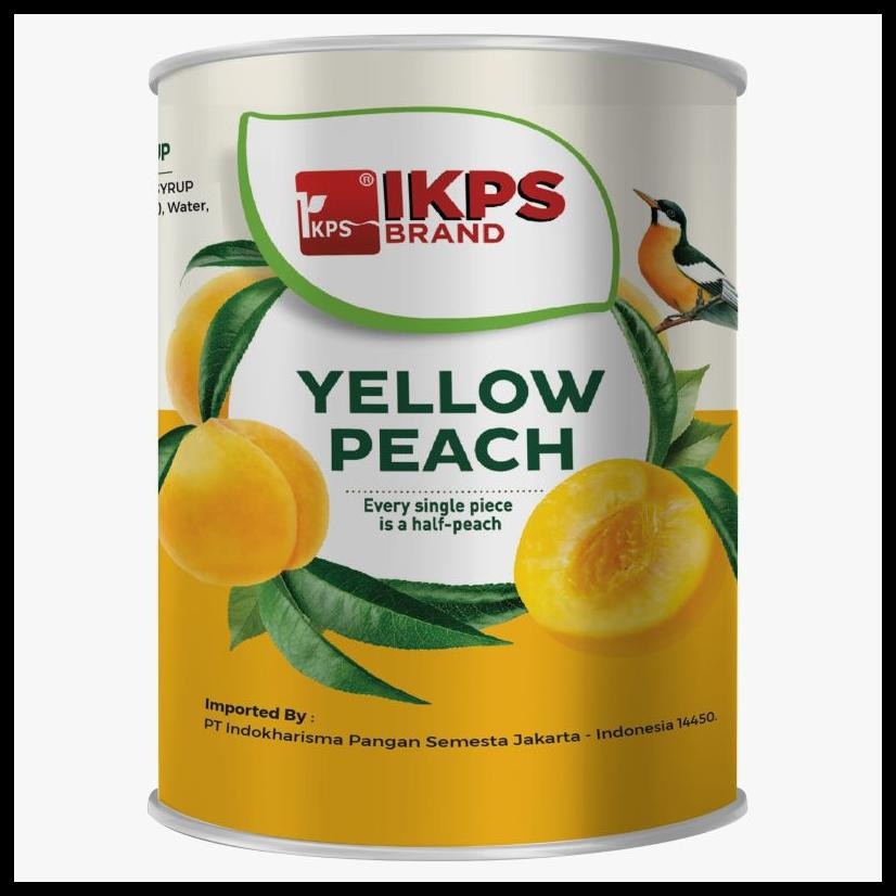 

BUAH PERSIK KUNING DALAM SIRUP 425GR / YELLOW PEACH IN HALVES 425GR