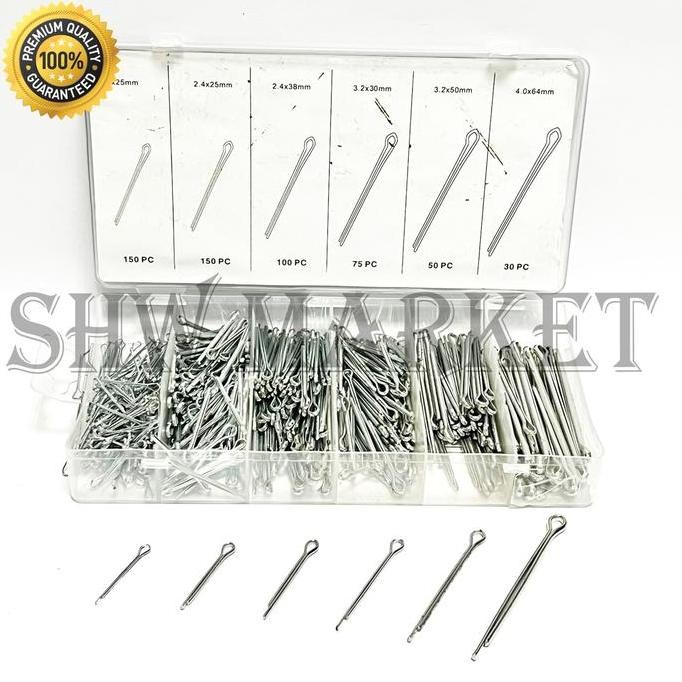 

new Cotter Pin Set Assortment 555 pcs / Shackle Pin 555 pcs - 616