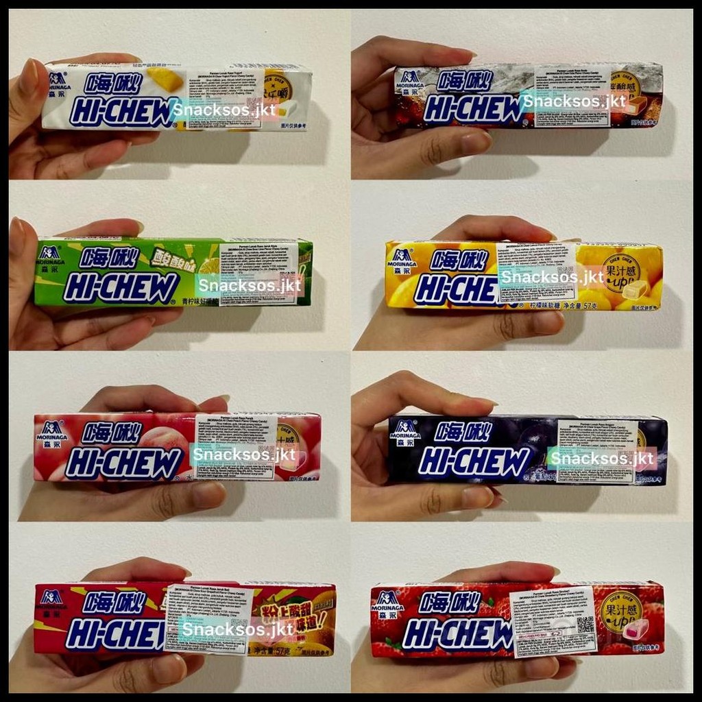 

[STICK] MORINAGA HI CHEW YOGURT / PEACH / COLA / SOUR LIME / STRAWBERRY / LEMON / GRAPE / SOUR GRAPEFRUIT - CHEWY CANDY