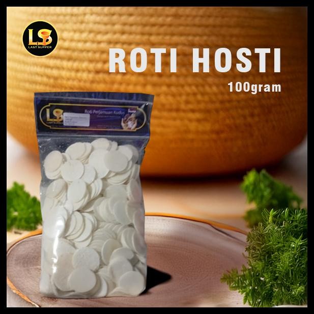 

ROTI HOSTI POLOS 3CM (100GR)