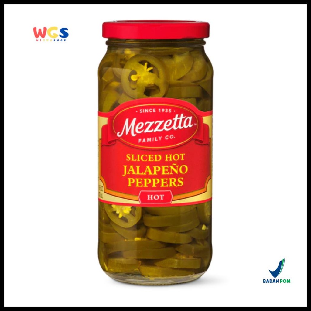

MEZZETTA SLICED HOT JALAPENO PEPPERS 473ML
