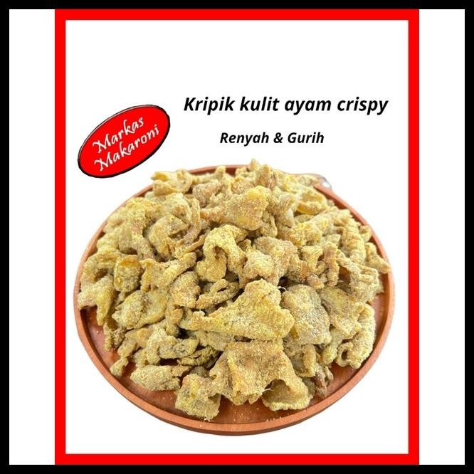 

KRIPIK KULIT AYAM CRISPY 250GR