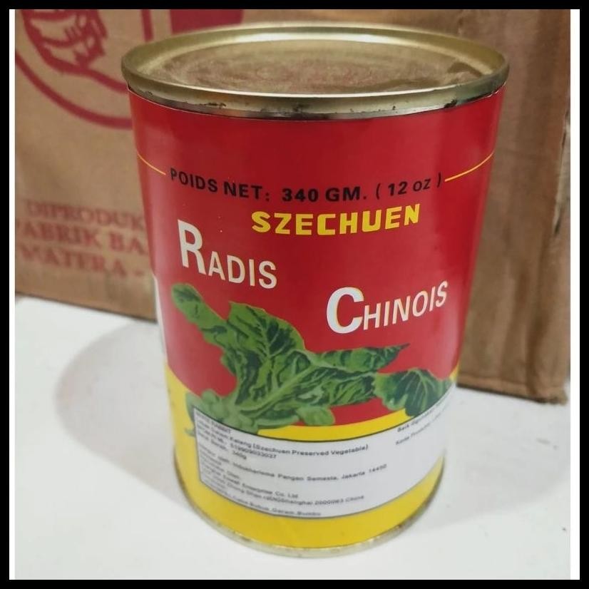 

LOBAK SZECHUEN RADIS CHINOIS PRESERVERD VEGETABLE LOBAK PUTIH CHACHOI CA COI