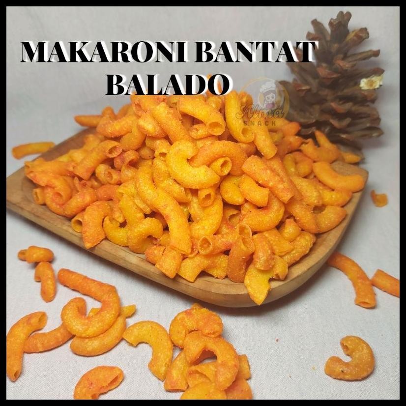 

1KG MAKARONI BANTAT BALADO DAN ORI MAKARONI ELBOW PREMIUM SNACK KILOAN MURAH ALMA.SNACK