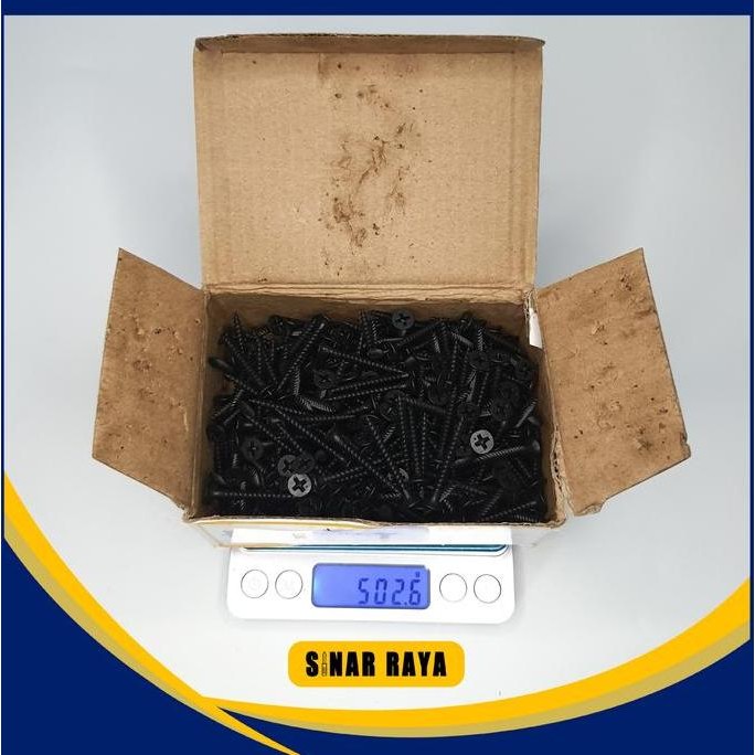 new Skrup Gypsum 5 cm / Sekrup gypsum 2 Inch / Drywall Screw 0.5kg