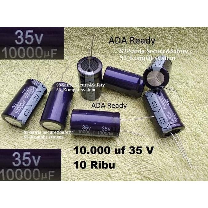 Elko 10000uf 35V 10ribu 10.000 Elco 10000 uf 35V 10.000uf