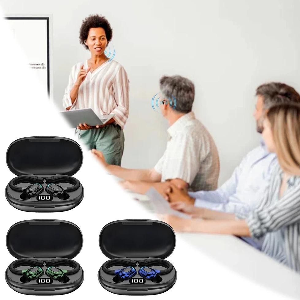 

BT 5.0 Real-Time Two-Way Translation Earphone 144 Languages Language Translator Headphones IPX 5 Waterproof for Travel Business