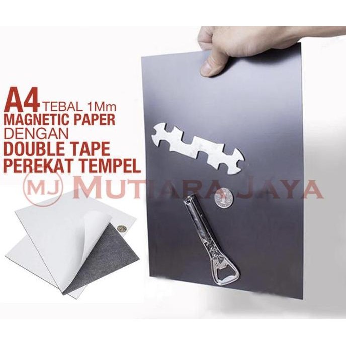 

PLATO Magnet Lembaran Kertas / Sheet A4 + Double Tape