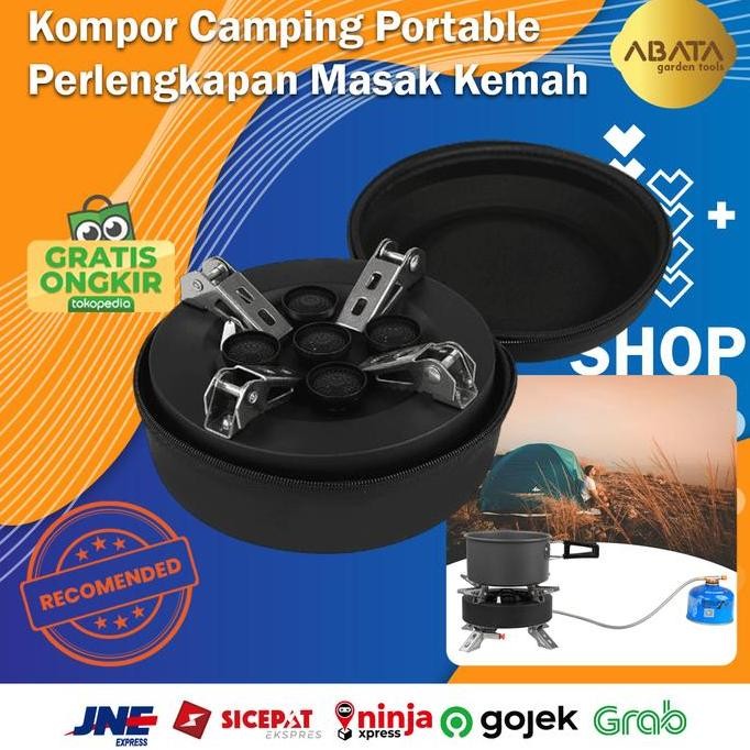 Kompor Camping Portable Kompor Gas Portable Kompor Camping Lipat Kompor Portable Perlengkapan Campin