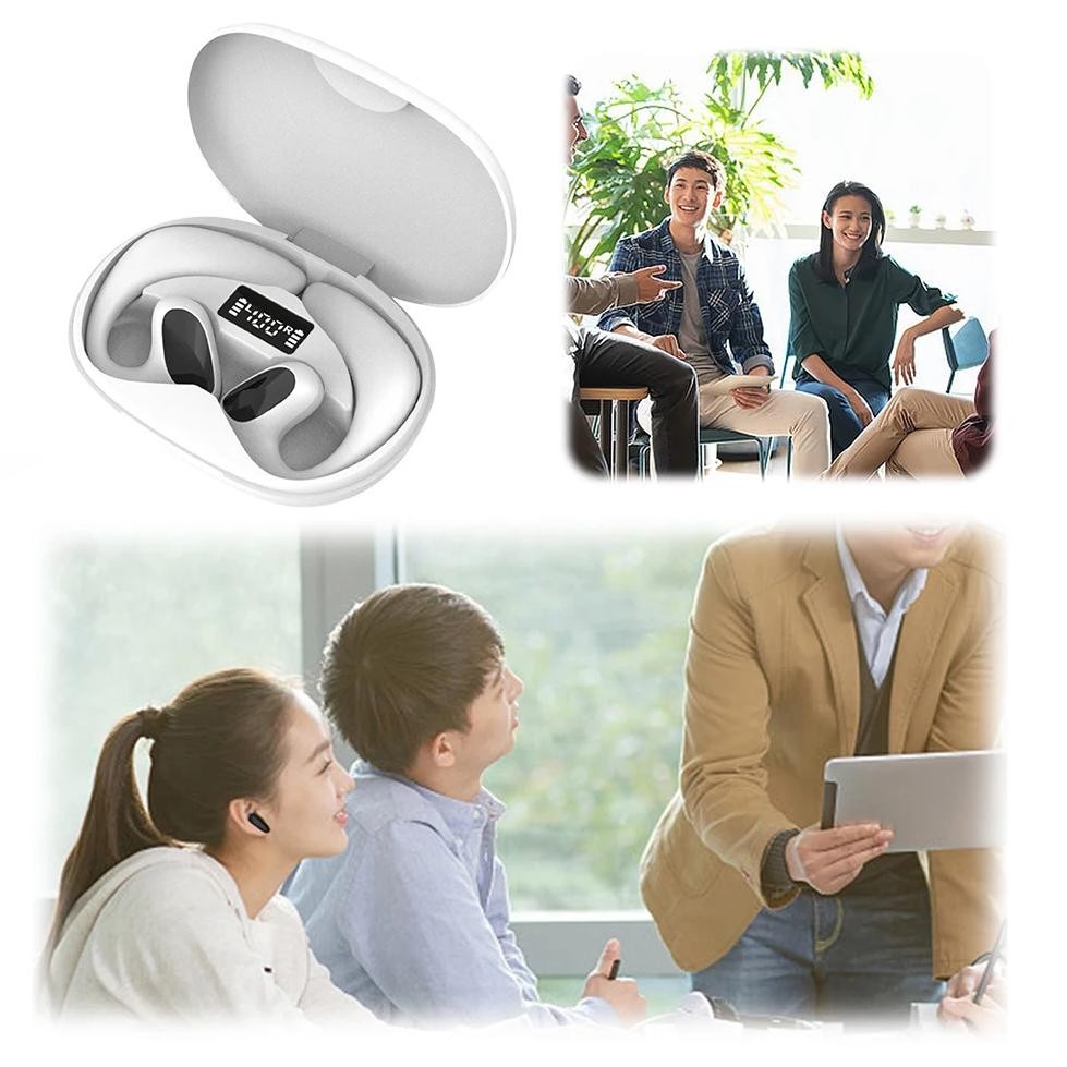 

Language Translation Earbuds 144 Languages Bluetooth-Compatible 5.1 Translator Earbuds High Accuracy Real-time Two-Way Earbuds