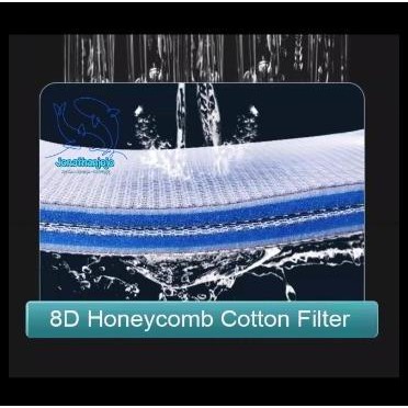 8D Honeycomb Filter Busa Sponge Kapas Penyaring Air Aquarium Honey Comb Magic Akuarium Kolam Ikan Sa